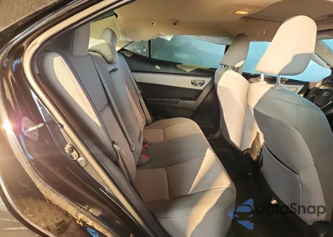 2015 Toyota Corolla L из США, поврежденный, VIN 5YFBURHE5FP289540